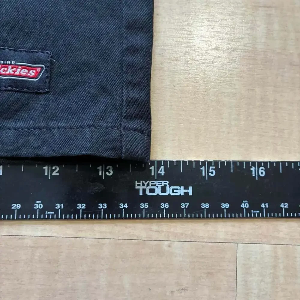 Genuine Dickies Work Shorts Size 34 Black Loose Fit Skate Streetwear